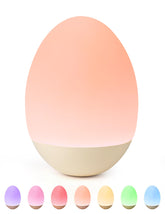 NICKLUC Egg Night Light in nursery, gentle glow for bedtime routine.