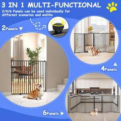 Folded Nidouillet gate stored compactly under furniture or sofa.