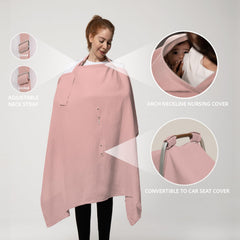 Nilsa nursing cover rigid hoop enables easy eye contact and airflow