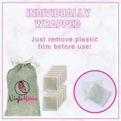Ninja Mama rose sachet in filter pocket reduces diaper pail odors