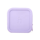 NIPSKIN Boob Voyage Travel Case purple front view, compact elegance for travel
