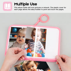 Niselity baby photo book toddler friendly pages for quick flipping