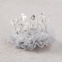 Nishine baby crown tiara on kids during family moments for charming photos.