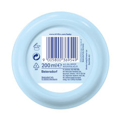 NIVEA Baby Soft Cream tube close-up showing smooth application for baby skin.