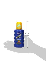 NIVEA Sun Spray demonstrates water resistance for active days at the beach