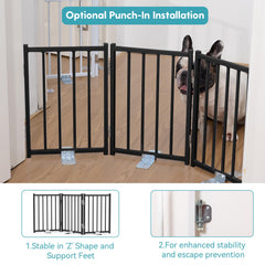 No Pawblems 16.5-inch height from side angle highlights jump-preventing design