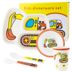 nohlerlife kids tableware bowl supports portion-aware meals with easy scooping