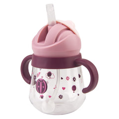 nohlerlife sippy cup with baby handles for easy grip and toddler-friendly sipping