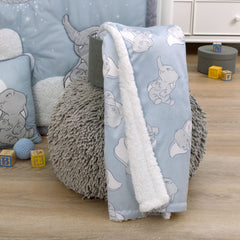 NoJo Disney Dumbo blanket travel-ready design for easy packing.