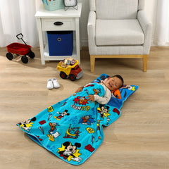NoJo nap mat carry strap provides simple transport to daycare or preschool.