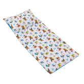 NoJo Disney Mickey nap mat fold-ready for easy packing and travel.