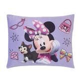NoJo Disney Minnie Mouse Figaro front pillow for cozy toddler decor