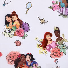 NoJo Disney Princesses built-in handle nap mat for easy carrying