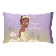 NoJo Tiana magnolia palace background on sheets for a dreamy royal sleep.