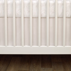 NoJo fitted crib sheet elastic edge ensures safe snug fit on standard 28x52 crib
