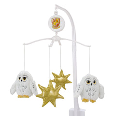 NoJo Hedwig musical mobile assembly demonstrates easy setup for soothing bedtime routines.
