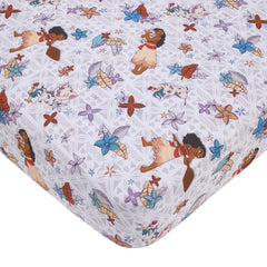 NoJo Moana flat top sheet with Moana design for soft, breathable sleep