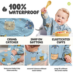 Nombear smock bib used for painting and art play.