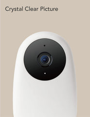 Nooie Baby Monitor two-way audio enables soothing conversations from another room