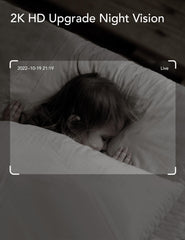 Nooie two-way audio allows soothing conversations with baby.