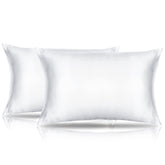 NookZuzu small pillow case 14x20 inch, satin finish for gentle toddler comfort
