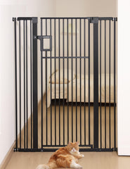 No Pawblems 55-inch gate front view for stair safety and room separation.
