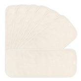 Nora's Nursery 7-pack inserts with snap closure secure inside diaper for leak-free changes