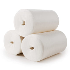 Nora's Nursery diaper liner pack demonstrates quick, mess-free diaper changes.