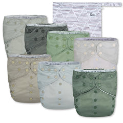 Nora's Nursery Morning Dew outer offers waterproof protection for active toddlers.