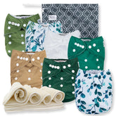 Nora's Nursery Morning Dew diaper pack with adjustable fit for growing babies