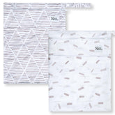 Nora's Nursery wet-dry bag two pockets waterproof keeps swimsuits and damp clothes contained on the go.