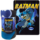 Northwest Art Mall Batman fleece blanket 45x60 folded, cozy warmth for kids' evenings.
