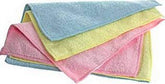 Norwex Baby Microfiber Wash Cloths set of three, ultra-soft fibers for gentle baby cleansing.