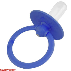 NOVELTY GIANT pacifier with matching ribbon for easy carrying