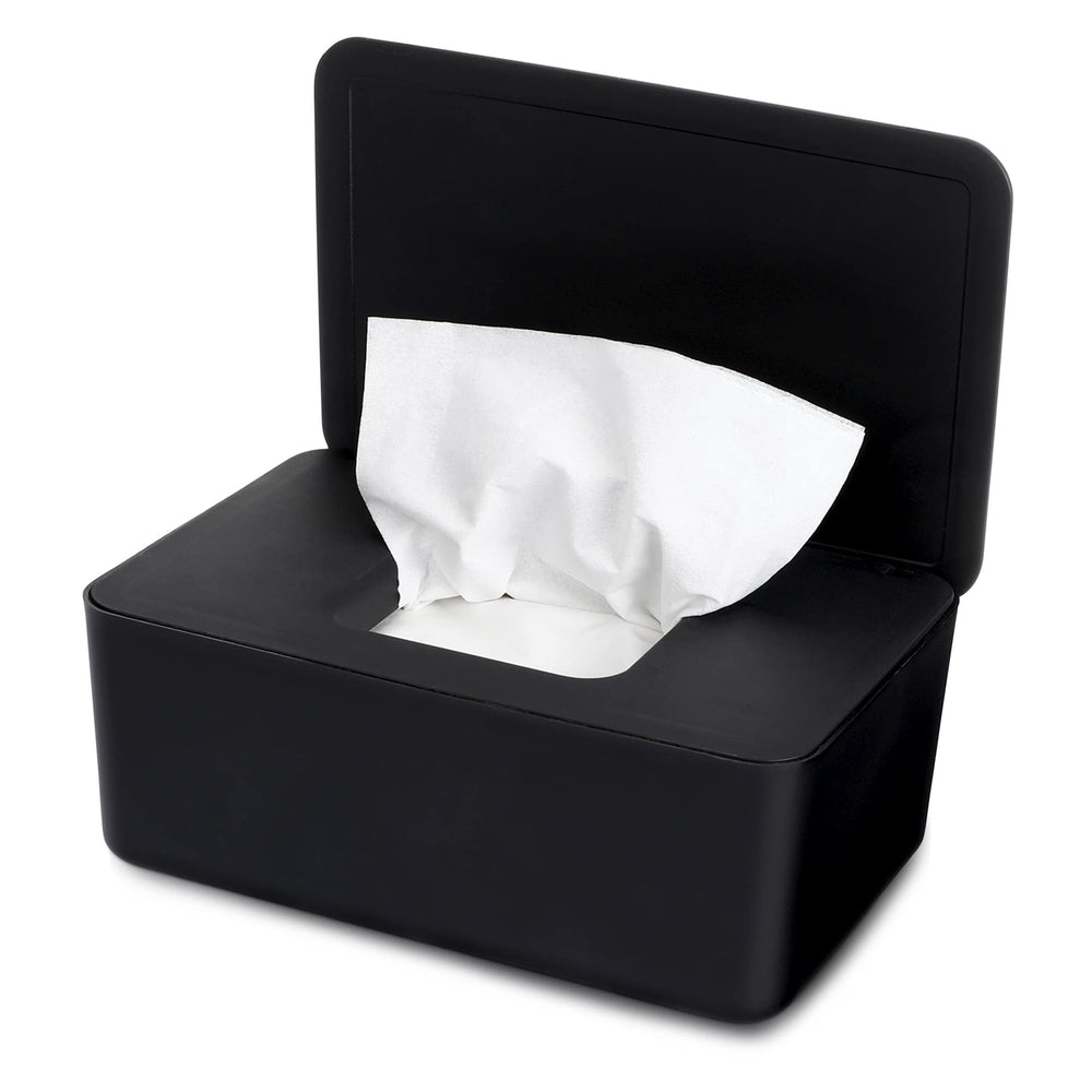 NOVWANG wipes dispenser shows durable PS material for reliable family use.