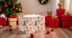 NTAOHAMPER gift basket wrapped for festive gifting and display.