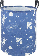 NTAOHAMPER kids laundry hamper fabric close-up showing durable linen cotton for nursery storage