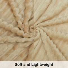 NTBAY flannel toddler blanket soft texture ideal for swaddling and cuddling