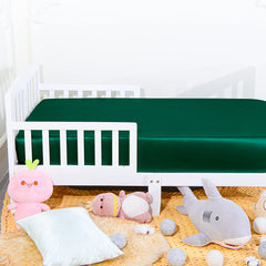 NTBAY crib sheet demonstrates fade and shrink resistance during cold-water washing.