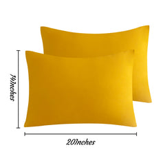 NTBAY ginger yellow microfiber fabric close-up offering soft touch.