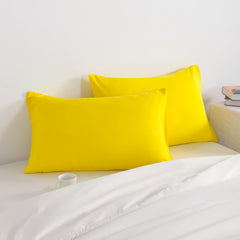 NTBAY toddler pillow case yellow envelope closure detail