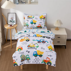 NTBED comforter with construction pattern offers cozy warmth and durable microfibre feel