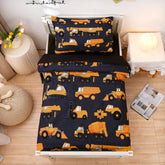 NTBED construction vehicles comforter provides soft microfiber for long-lasting comfort.