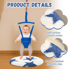 60cm diameter surface for spacious jumps on Nuanchu Baby Jumper Mat