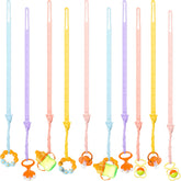 Nuanchu toy straps packaging image showing the 10-pack set for everyday baby gear
