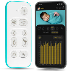 Nubo One-Touch sleep log tracks baby rest patterns for easier routines.