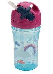 NUK Easy Straw Cup 10oz front view shows a kid-friendly design for on-the-go hydration.