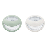 NUK for Nature Simply Natural pacifier nipple closeup showing breast-like silicone comfort