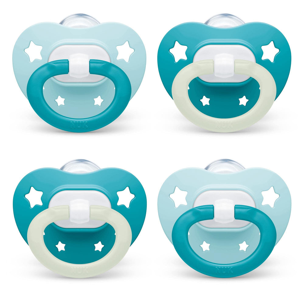 NUK orthodontic pacifier nipple provides gentle soothing like mom
