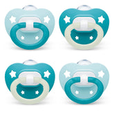 NUK orthodontic pacifier nipple provides gentle soothing like mom